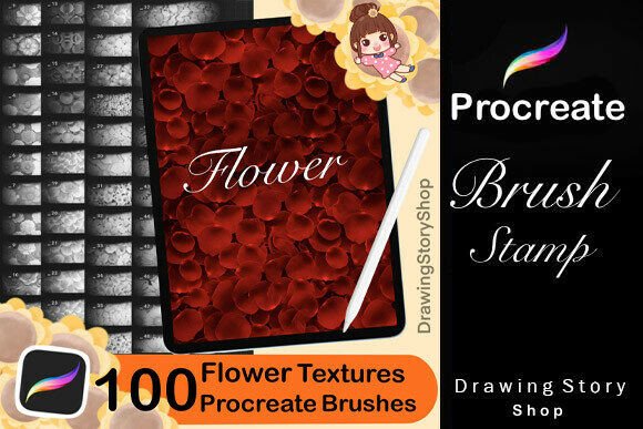 100 Procreate Flower Textures Brushes: A Strategic Tool for Digital Creatives