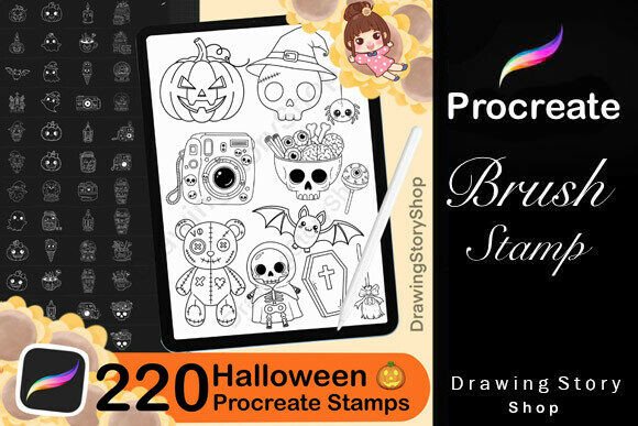 220 Procreate Halloween Brushes Stamp: A Practical Toolkit for Digital Artists and Creators