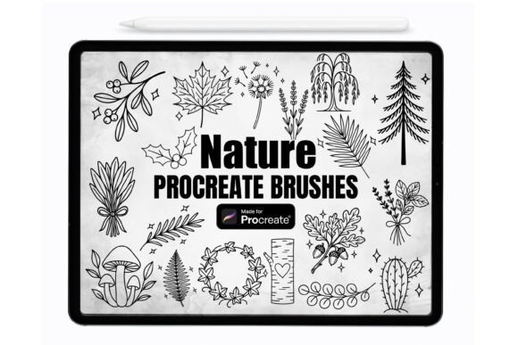 Nature Procreate Brushes Stamps: A Creative Toolkit for Digital Artists and Designers