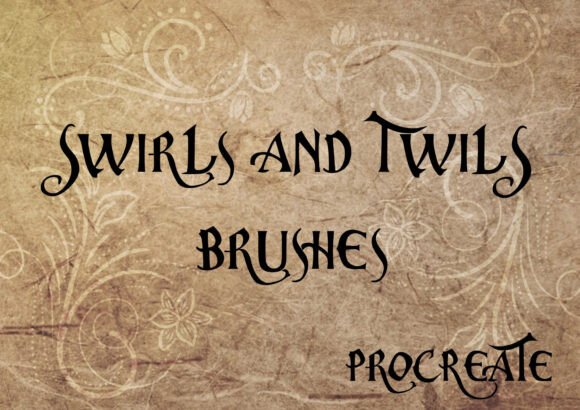 Swirls and Twirls Brushes - Procreate: Creative Inspiration for Digital Artists